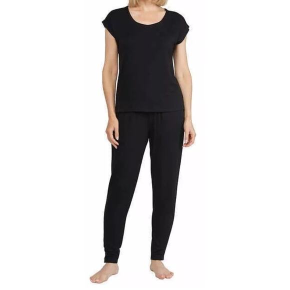 Badgley‎ Mischka 2 Piece Lounge Set Black Ladies' XXL New - Picture 1 of 8